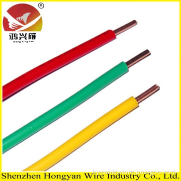 PVC Insulated Electric Wire with CE CCC ISO Certification